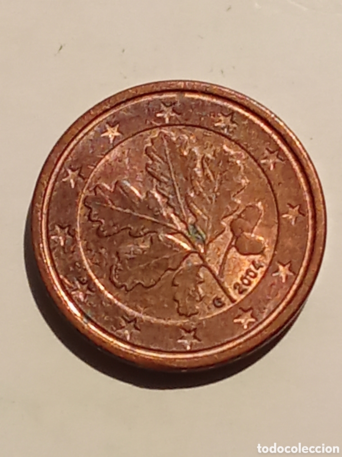 Monedas antiguas de Europa: moneda de 1 cent ALEMANIA de 2004 - Foto 1