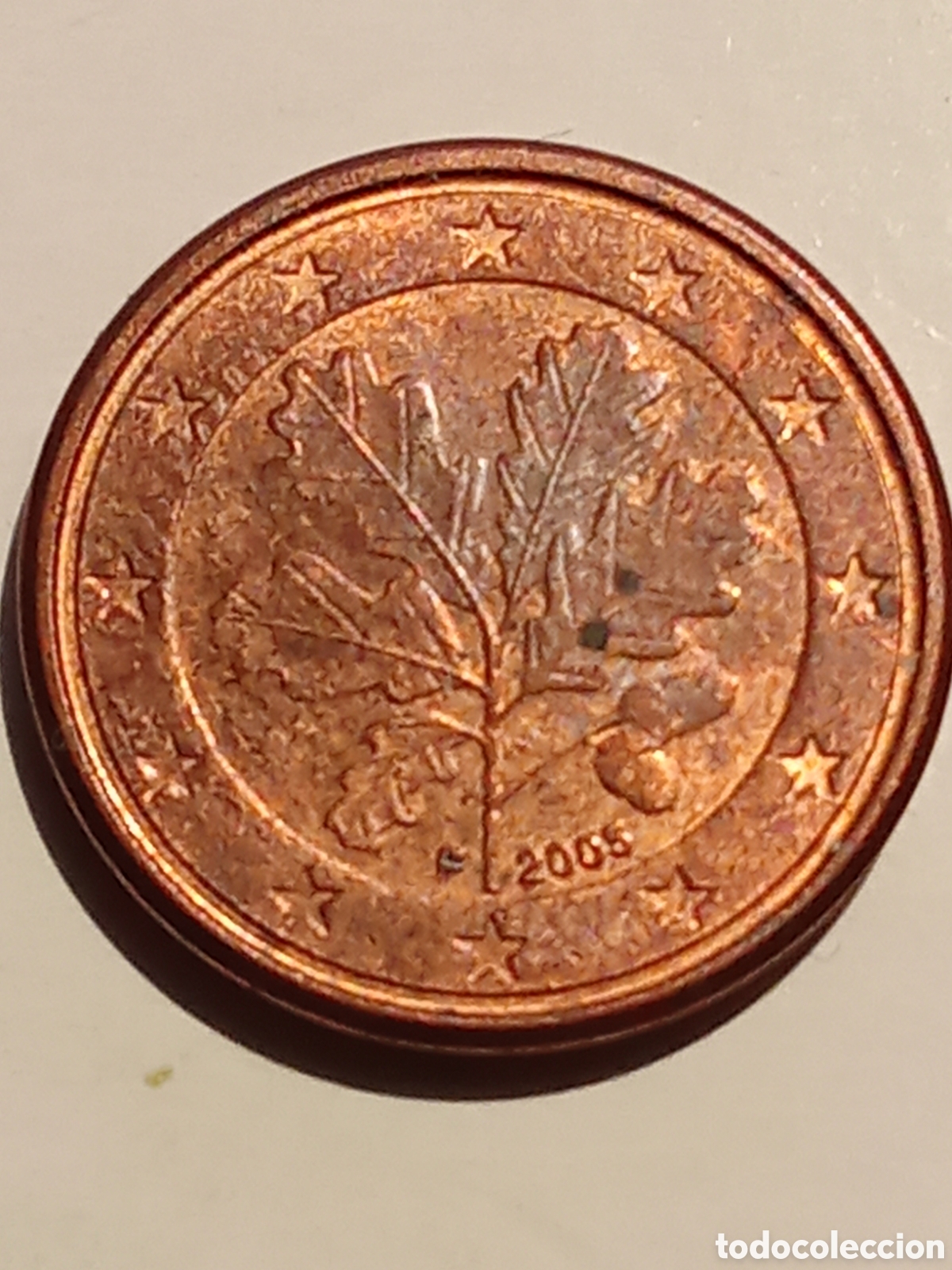 Monedas antiguas de Europa: moneda de 1 cent ALEMANIA de 2005 - Foto 1