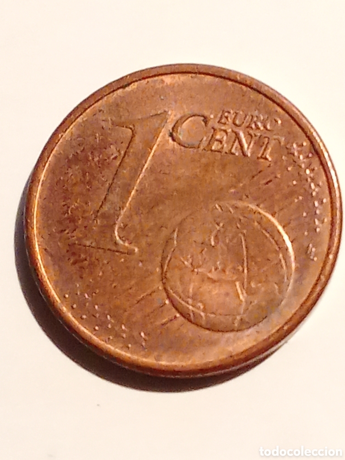 Monedas antiguas de Europa: moneda de 1 cent ALEMANIA de 2007 - Foto 2