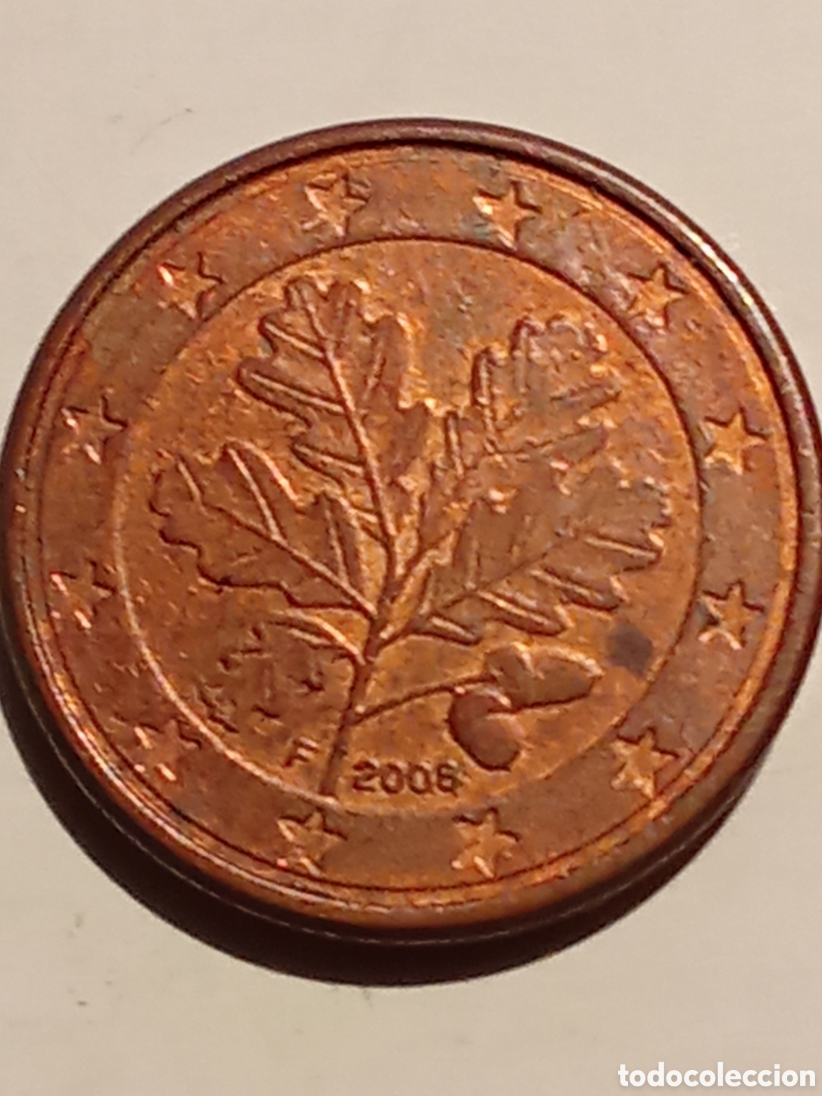 Monedas antiguas de Europa: moneda de 1 cent ALEMANIA de 2008 - Foto 1