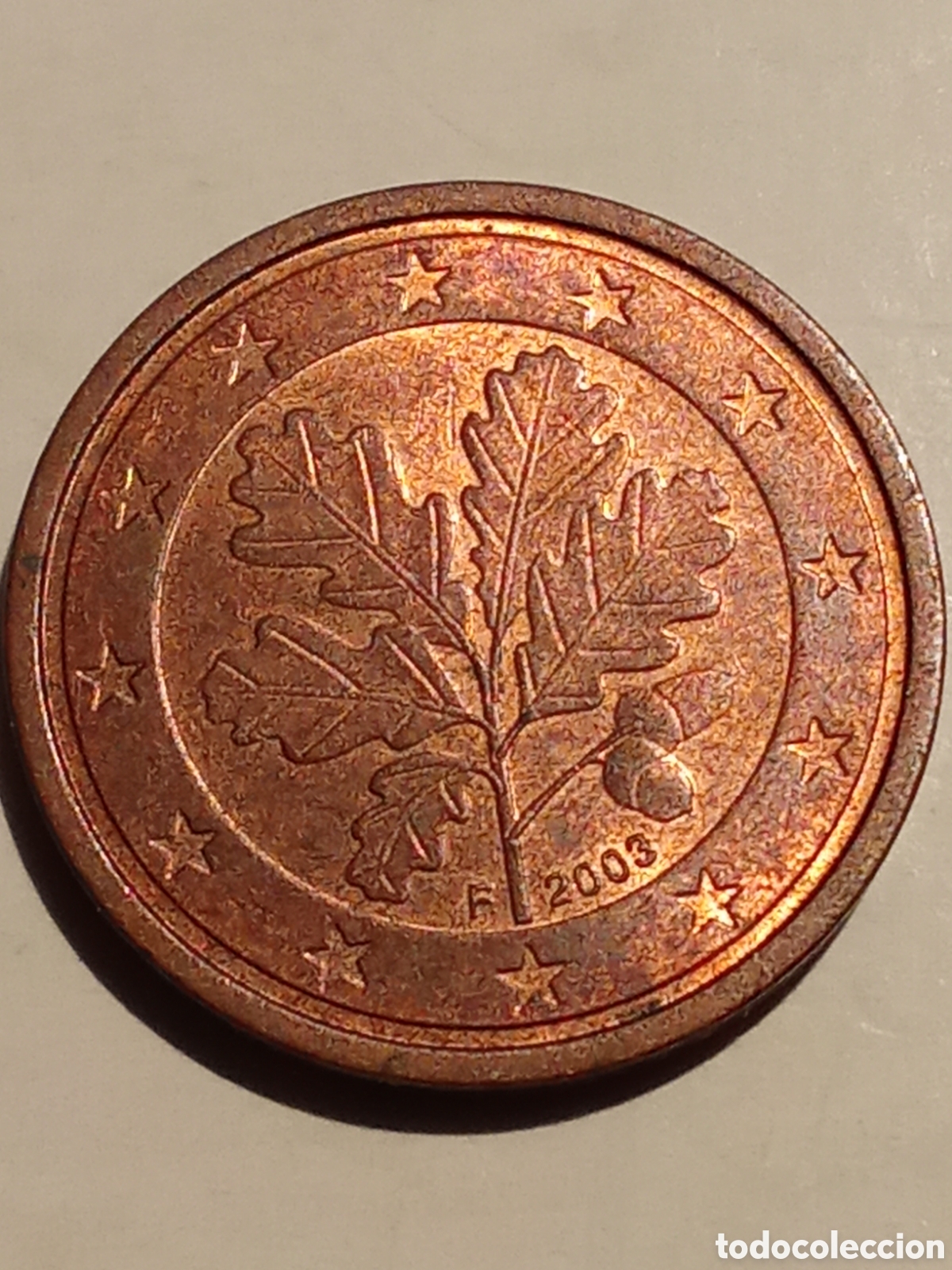 Monedas antiguas de Europa: moneda de 2 cent ALEMANIA de 2003 - Foto 1