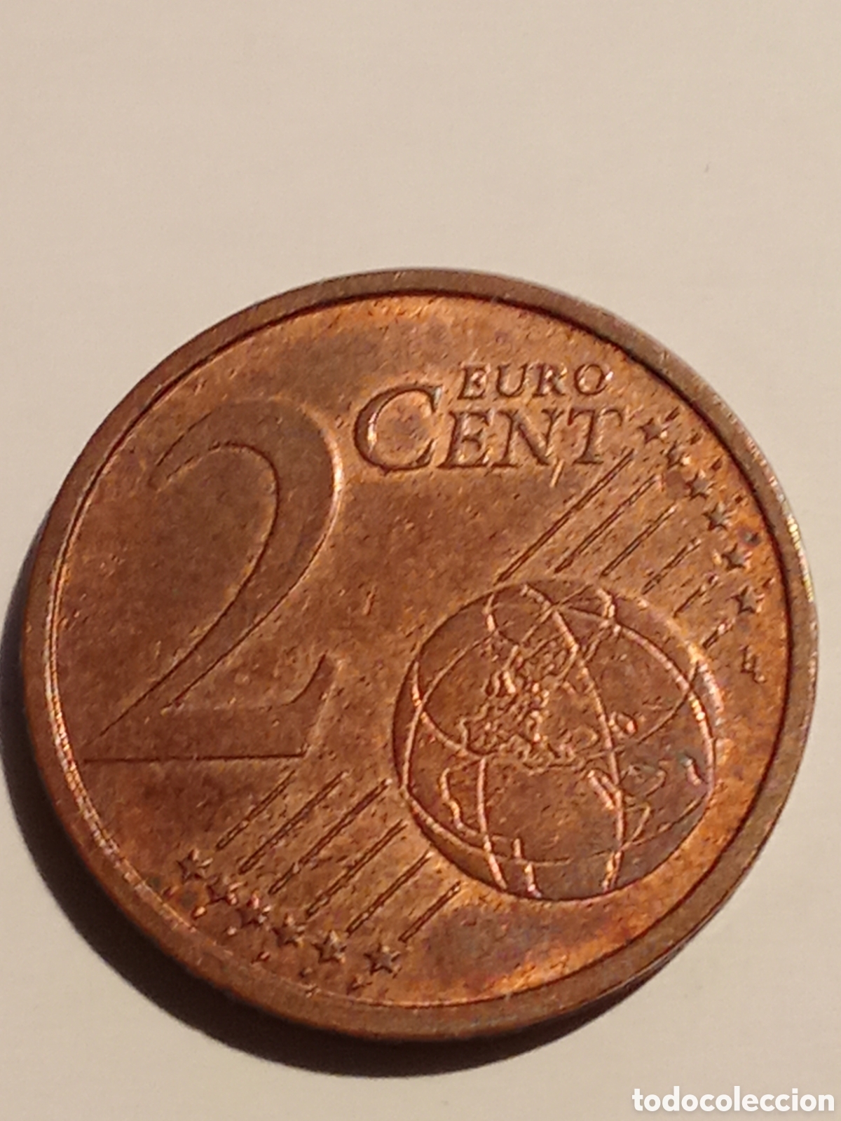 Monedas antiguas de Europa: moneda de 2 cent ALEMANIA de 2008 - Foto 2