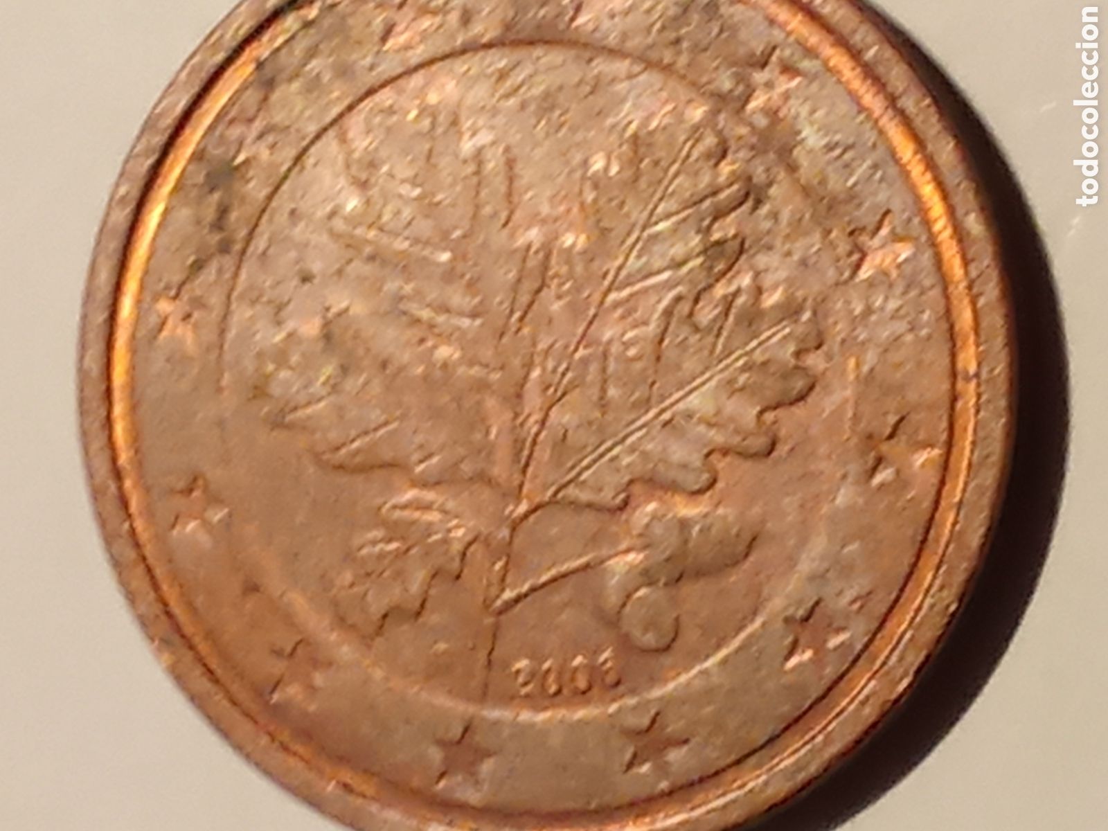 Monedas antiguas de Europa: moneda de 2 cent ALEMANIA de 2008 - Foto 1