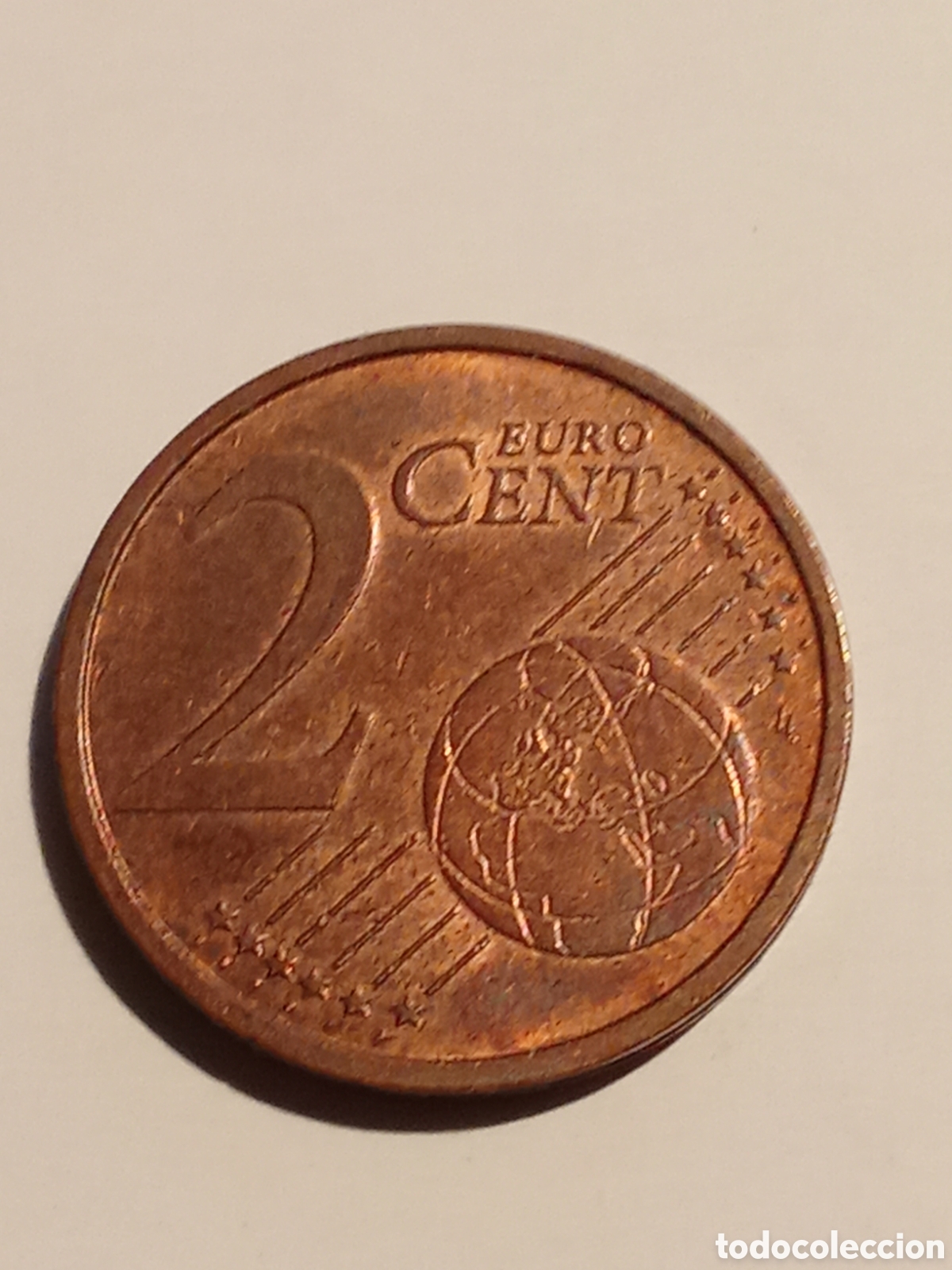 Monedas antiguas de Europa: moneda de 2 cent ITALIA de 2007 - Foto 2