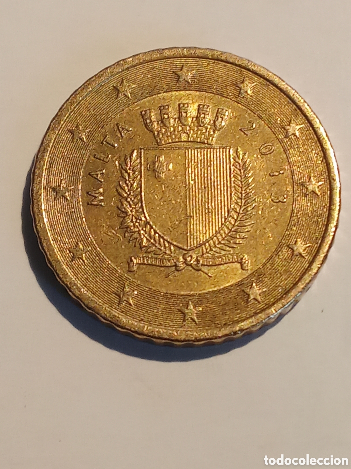 Monedas antiguas de Europa: moneda de 50 cent de euro MALTA 2013 - Foto 1