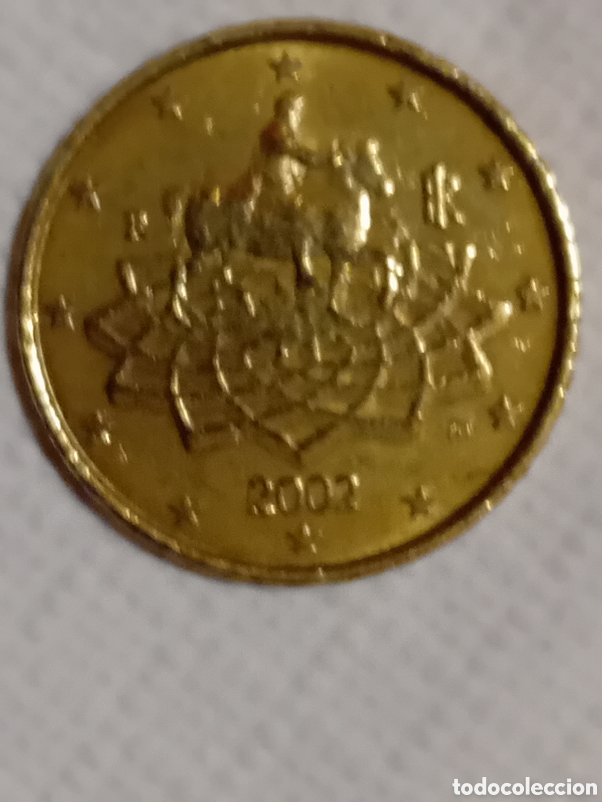 Monedas antiguas de Europa: Moneda de italia de 2002. - Foto 1