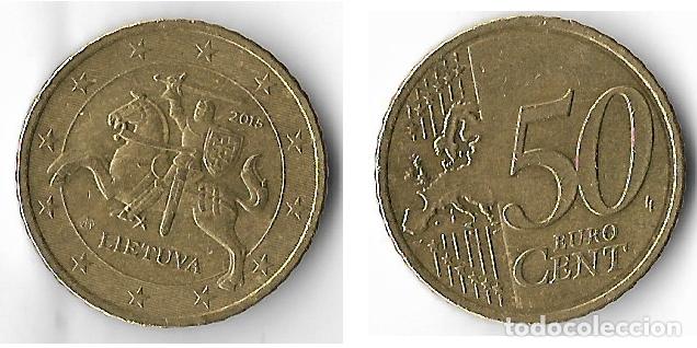 Monedas antiguas de Europa: LITUANIA - 50 CENTIMOS DE &euro; - CIRCULADA - Foto 1