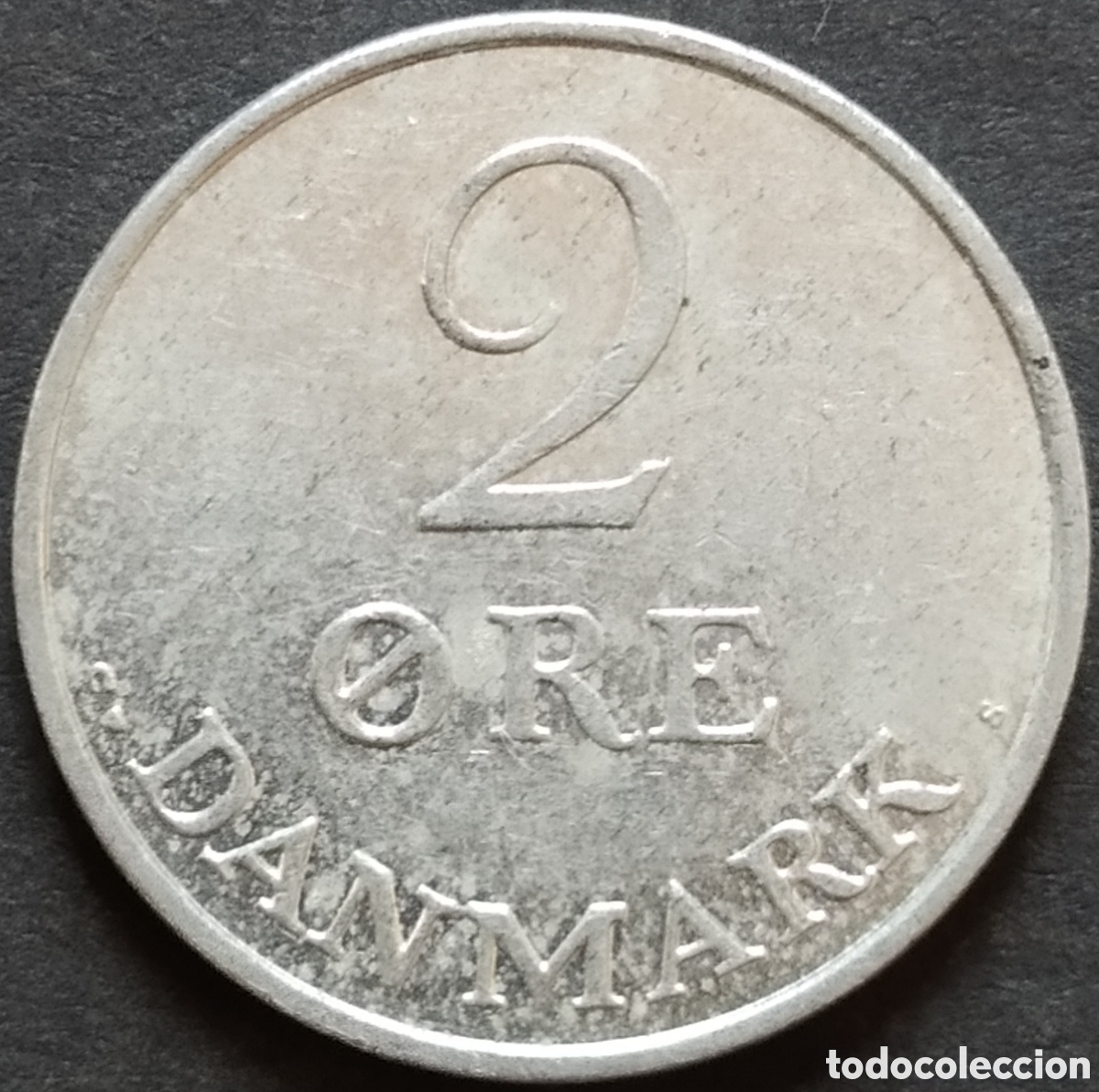 Monedas antiguas de Europa: MONEDA - DINAMARCA 2 ORE 1969 - Foto 1