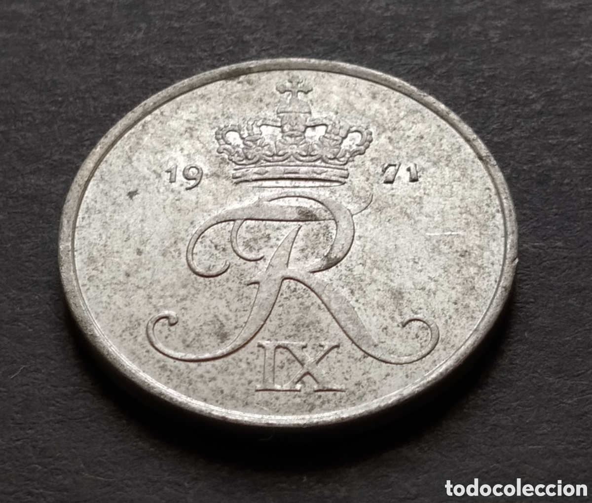 Monedas antiguas de Europa: MONEDA - DINAMARCA 2 ORE 1971 - Foto 4