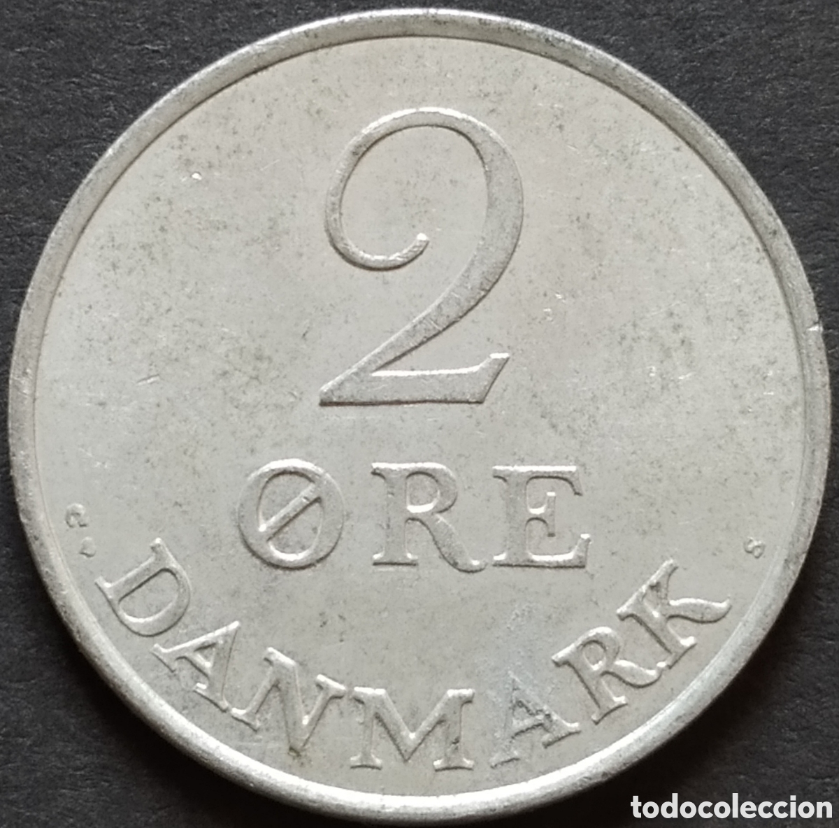 Monedas antiguas de Europa: MONEDA - DINAMARCA 2 ORE 1971 - Foto 1