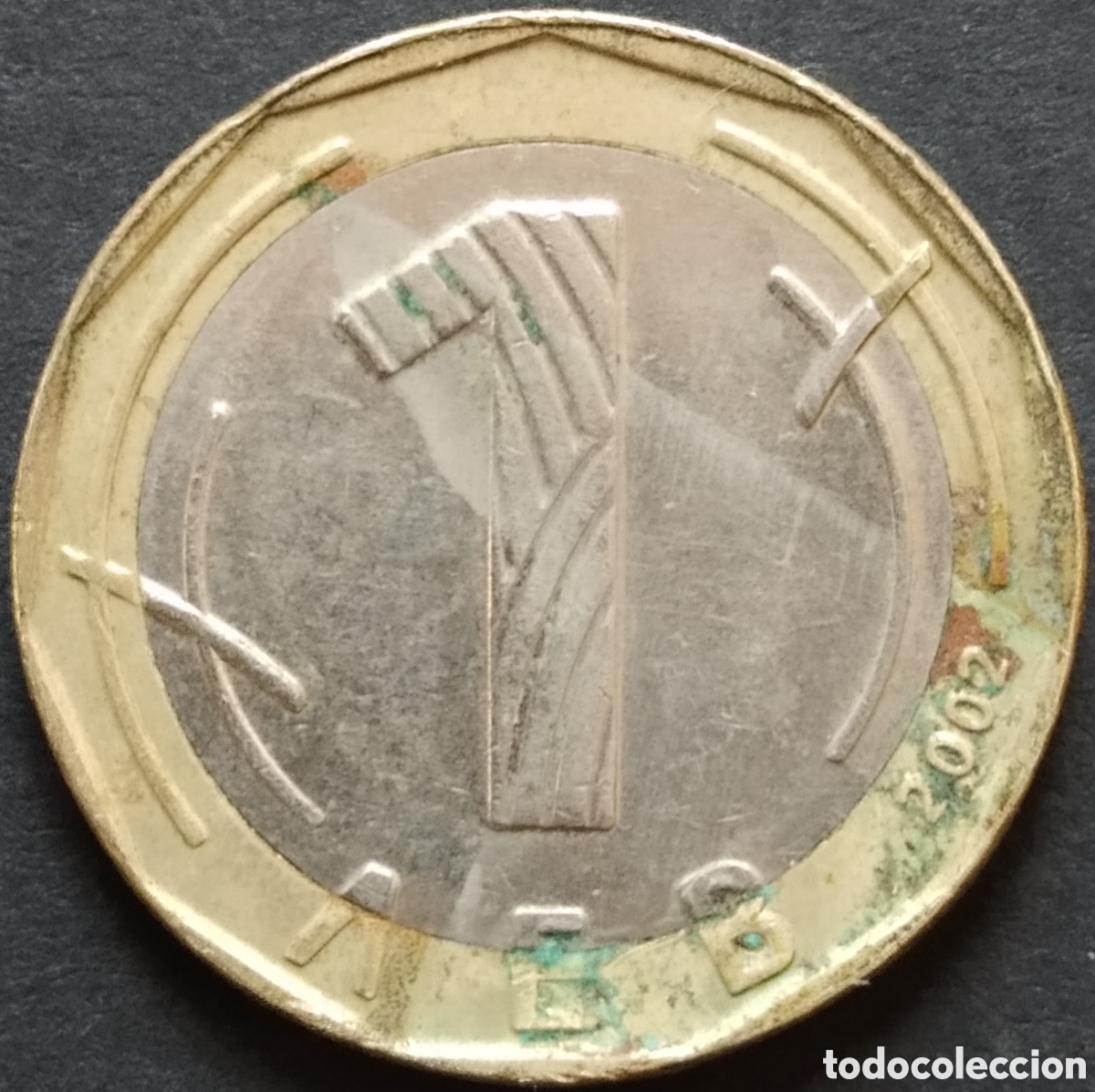 Monedas antiguas de Europa: MONEDA - BULGARIA 1 LEV 2002 - Foto 1