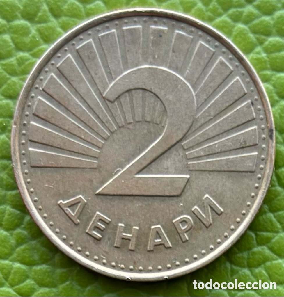 Monedas antiguas de Europa: MACEDONIA. 2 DENARI. 1993 - Foto 2
