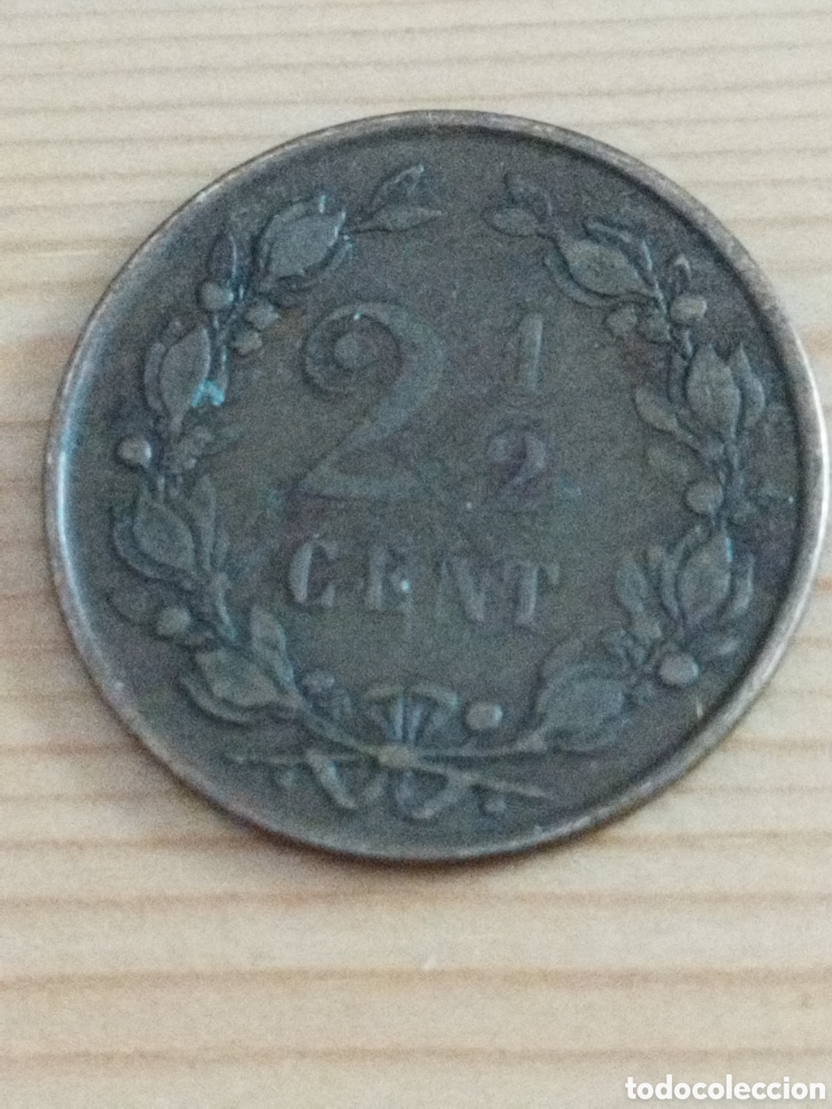 Monedas antiguas de Europa: Holanda 2 1/2 c&eacute;ntimos de 1886 km#108 - Foto 2