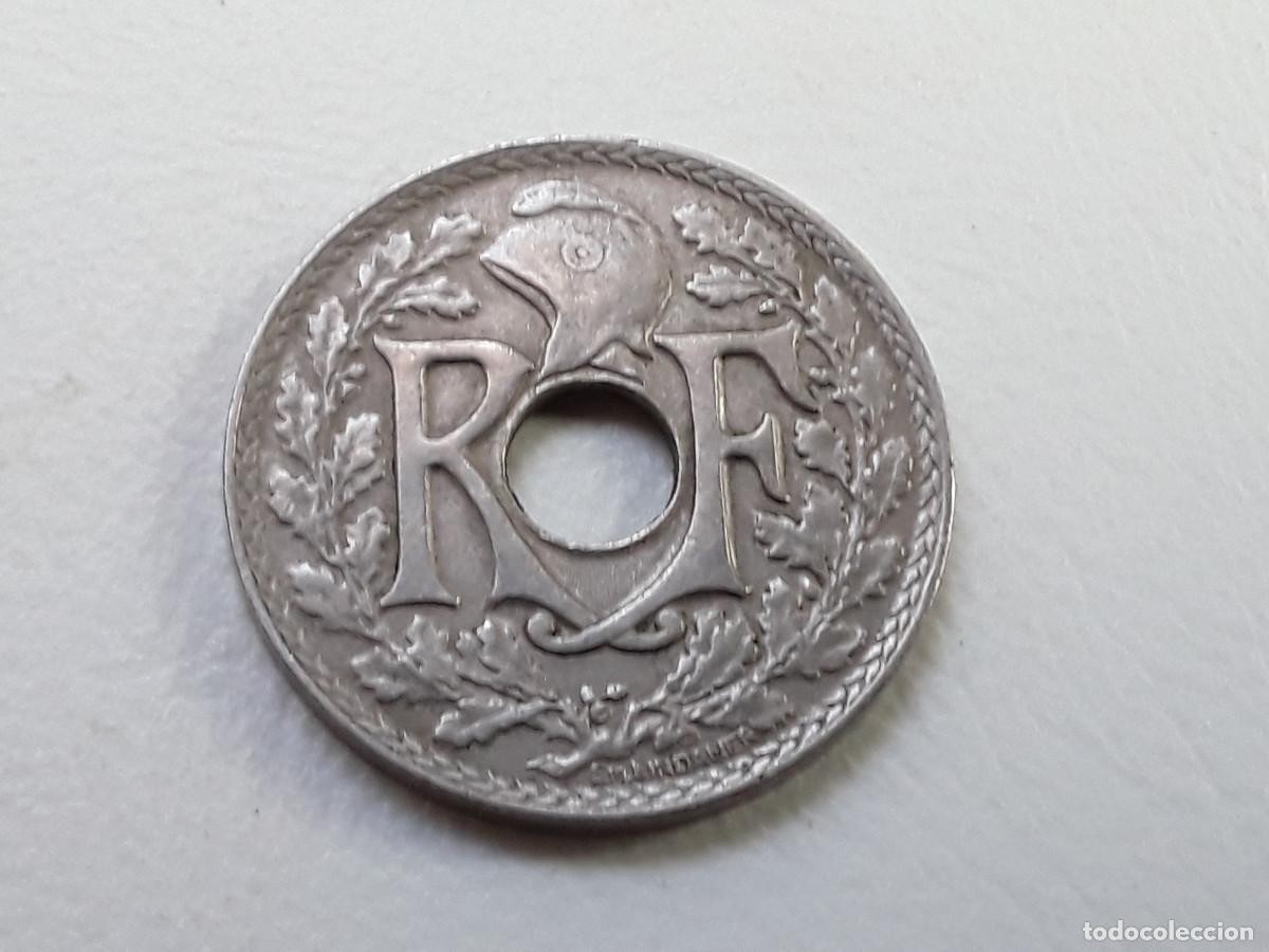 Monedas antiguas de Europa: FRANCIA 25 CENTIMES 1933 KM# 867a MBC - Foto 2
