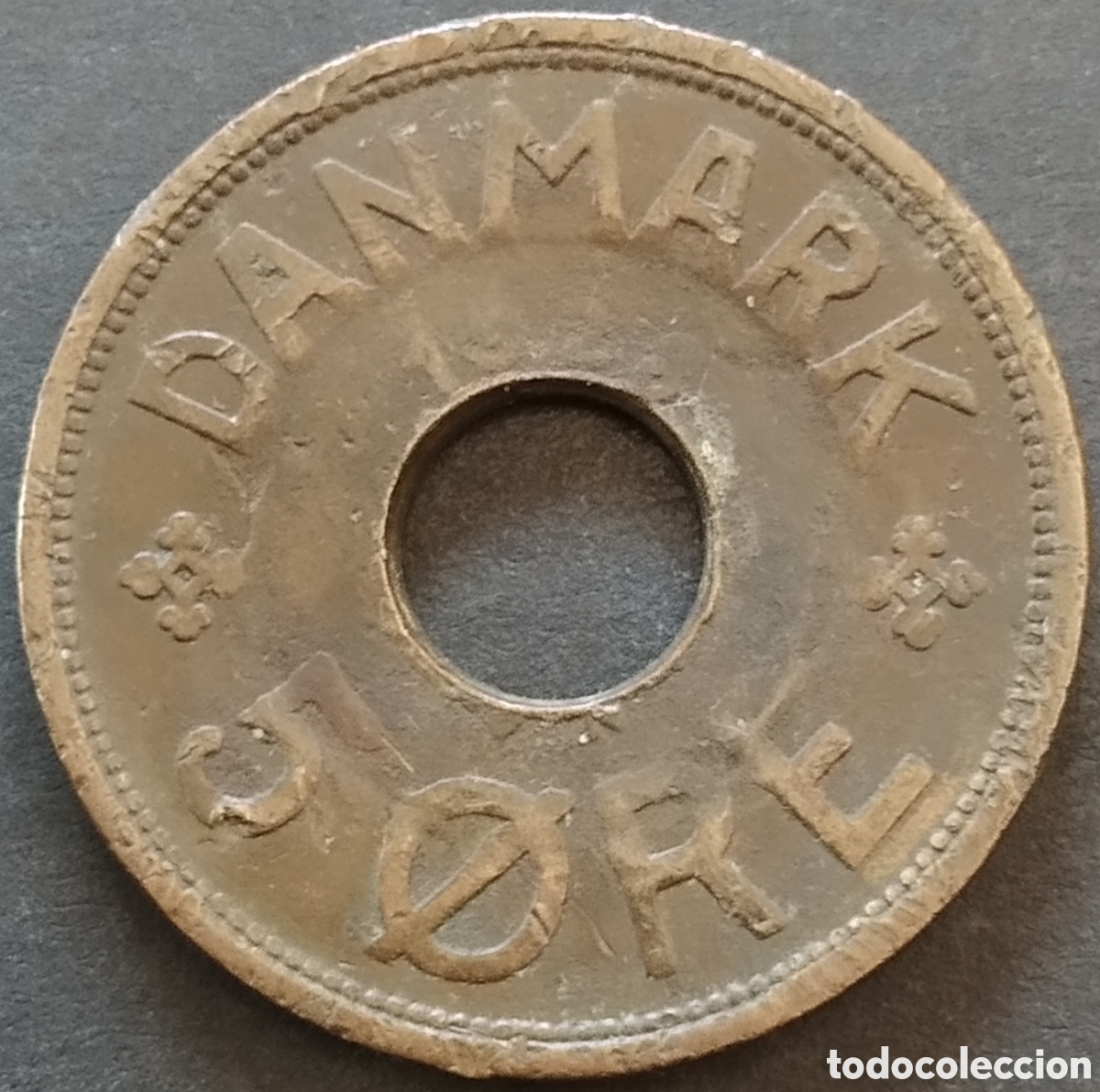 Monedas antiguas de Europa: MONEDA - DINAMARCA 5 ORE 1928 - Foto 1