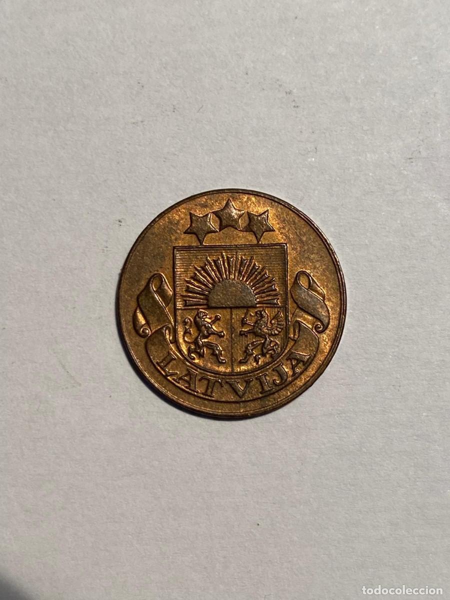 Monedas antiguas de Europa: 2 Santimi 1928 Letonia S/C - Foto 2