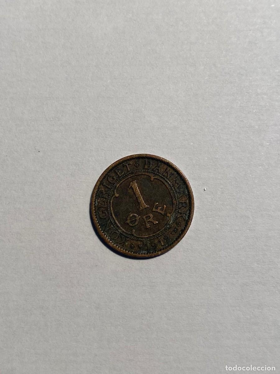 Monedas antiguas de Europa: 1 Ore 1912 Dinamarca - Foto 1
