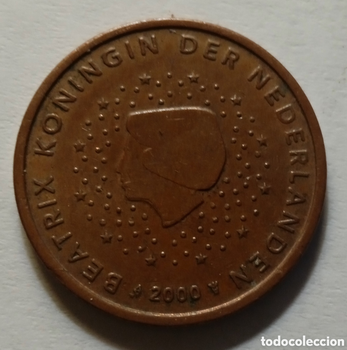 Monedas antiguas de Europa: 5 C&Eacute;NTIMOS/2000 (HOLANDA) - Foto 1