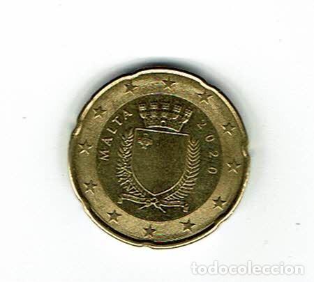 Monedas antiguas de Europa: 20 C&eacute;ntimos / MALTA 2020 / Circulada - Foto 1
