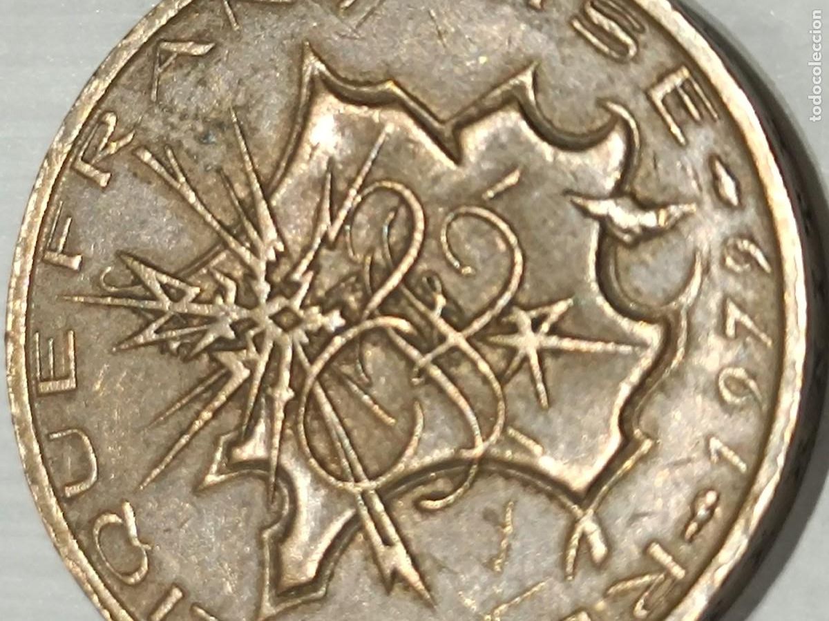 Monedas antiguas de Europa: Moneda Internacional Francia - Foto 1