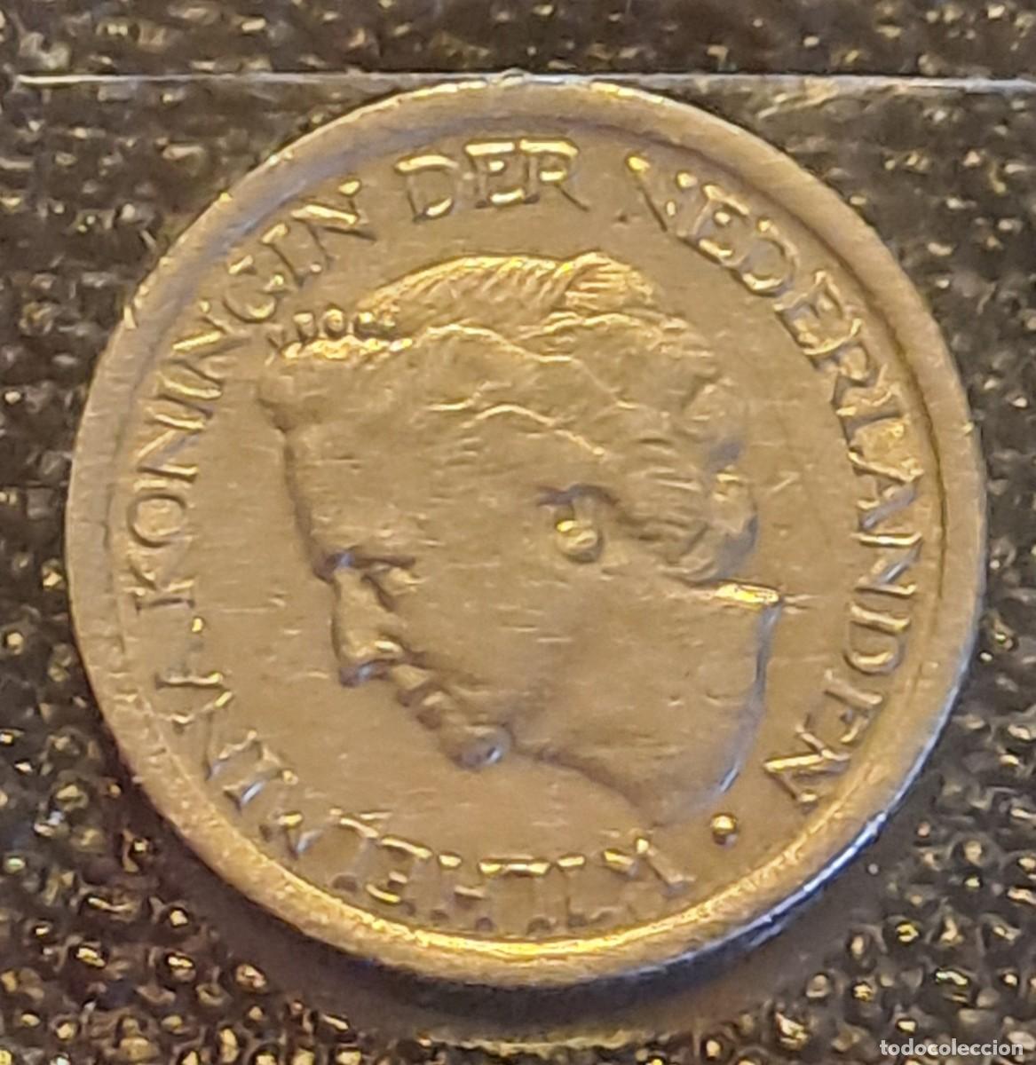 Monedas antiguas de Europa: MONEDA HOLANDA 25 CENT A&Ntilde;O 1948 - Foto 1