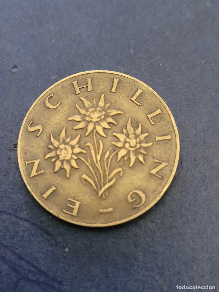 Monedas antiguas de Europa: Moneda 1 chel&iacute;n 1959 Austria - Foto 1