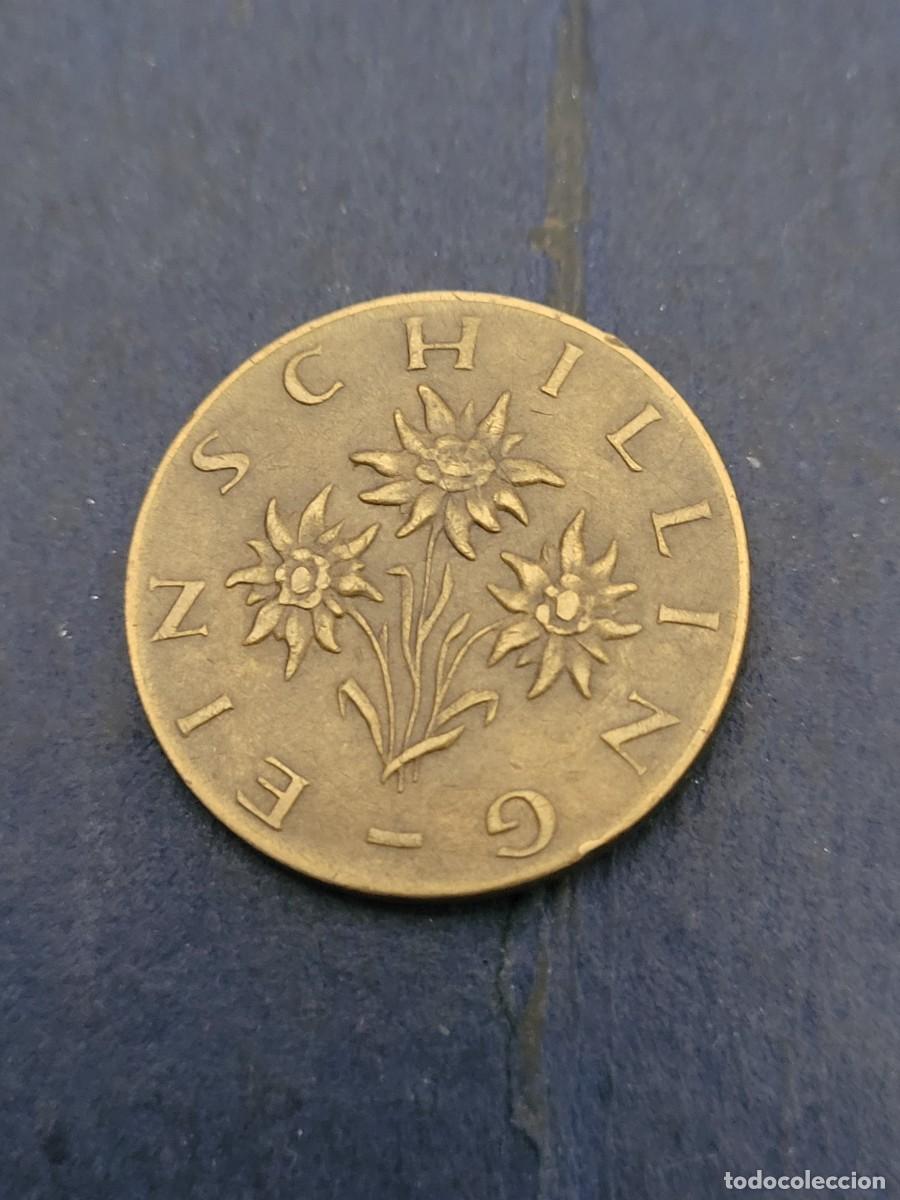 Monedas antiguas de Europa: Moneda 1 chel&iacute;n 1967 Austria - Foto 1