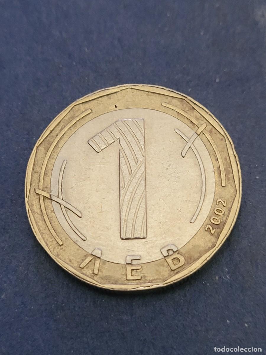 Monedas antiguas de Europa: Moneda 1 lev 2002 Bulgaria - Foto 2