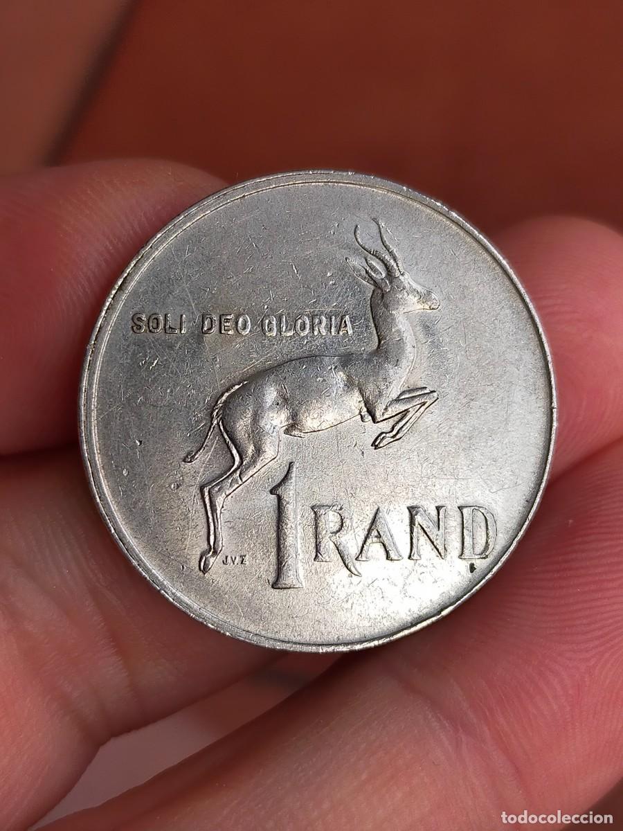 Monete antiche di Europa: MONEDA DE 1 UN RAND SUDAFRICA 1990 MUY BUENA CONSERVACION