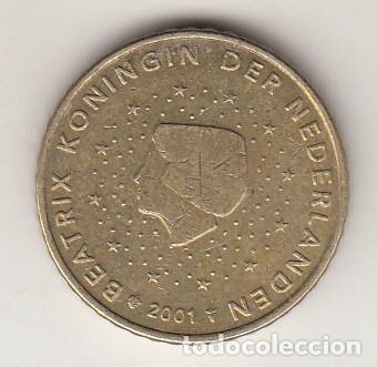 Monedas antiguas de Europa: HOLANDA. 50 C&Eacute;NTIMOS DE EURO. 2001. - Foto 1