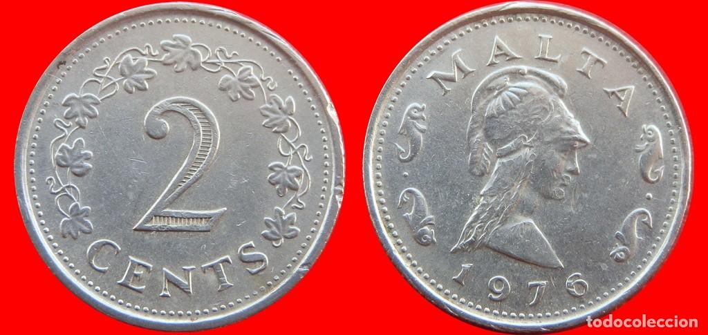 Monete antiche di Europa: 2 CENTIMOS 1976 MALTA-122635