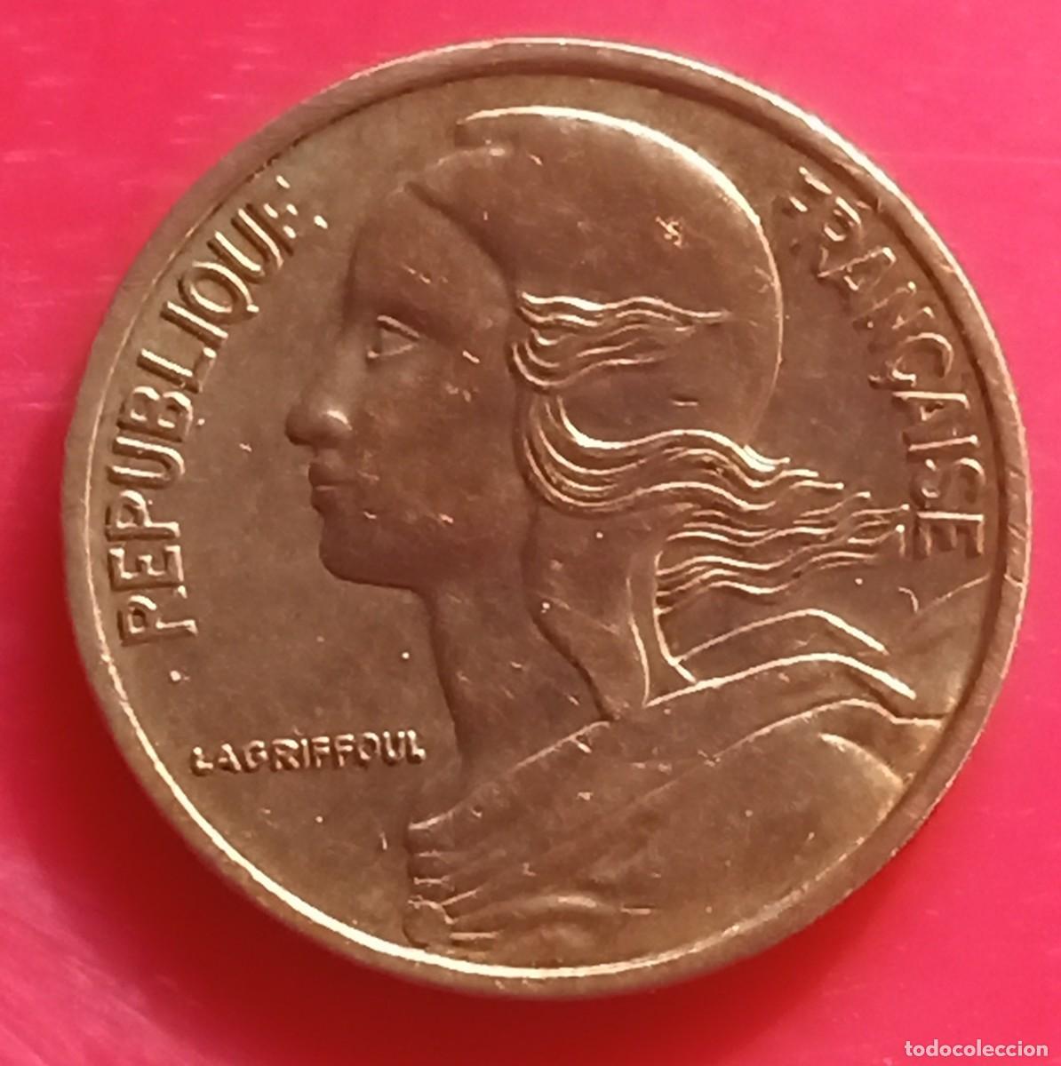 Monedas antiguas de Europa: FRANCIA - 5 CENTIMES 1984 MBC - Foto 1