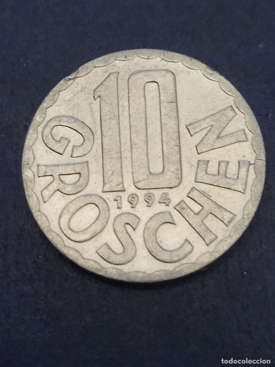 Monedas antiguas de Europa: Moneda 10 groschen 1994 Austria - Foto 2