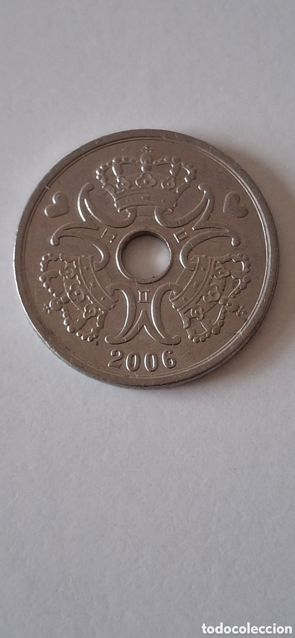 Monedas antiguas de Europa: 2 Kroner 2006 Dinamarca - Foto 2