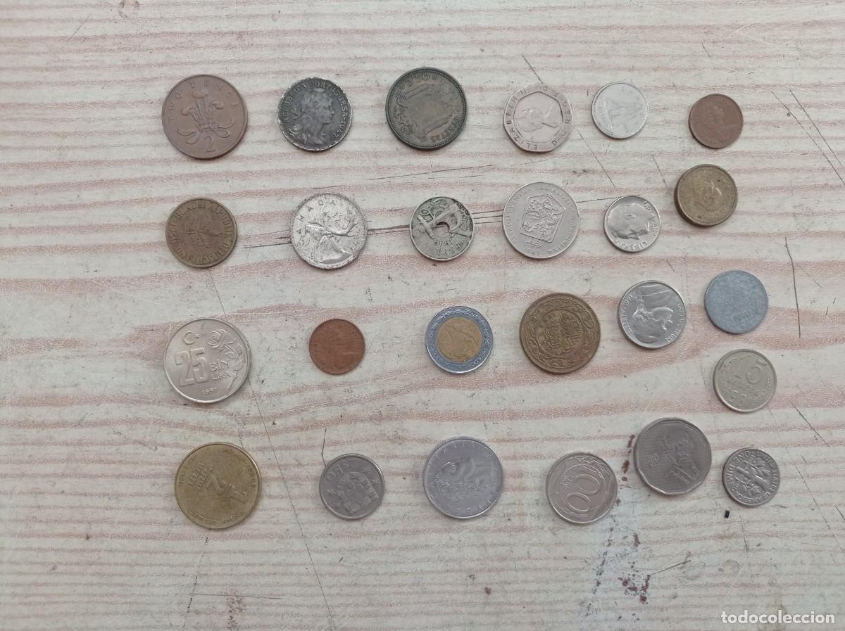 Monedas antiguas de Europa: Lote 25 Monedas Diferentes Paises - Liras - Penikes - ETC