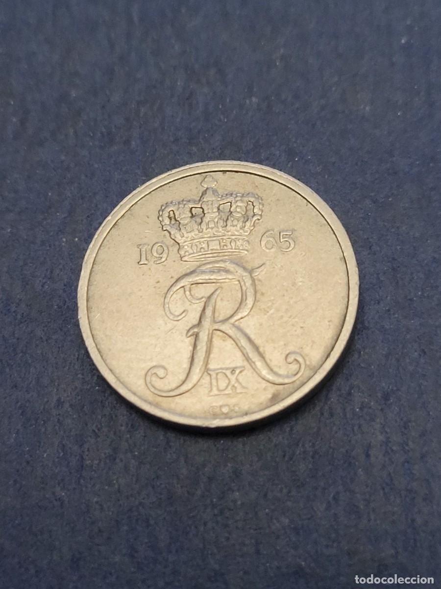 Monedas antiguas de Europa: Moneda 10 ore 1965 Dinamarca - Foto 1
