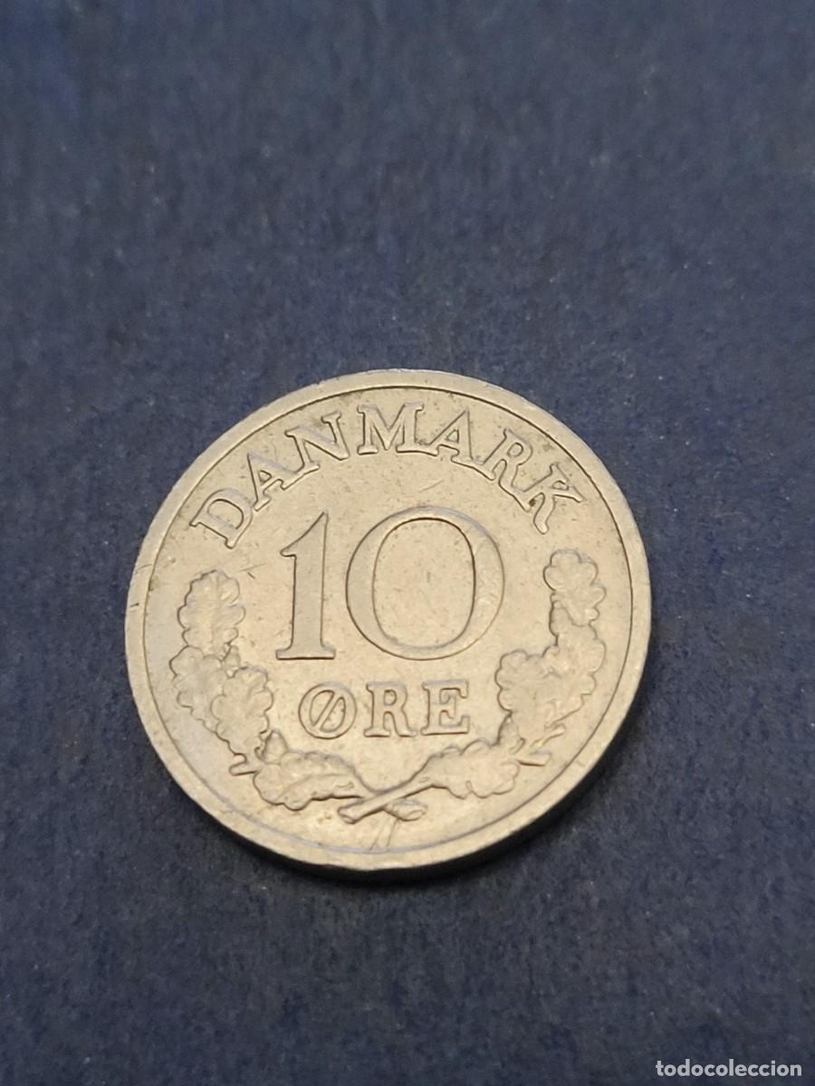 Monedas antiguas de Europa: Moneda 10 ore 1965 Dinamarca - Foto 2