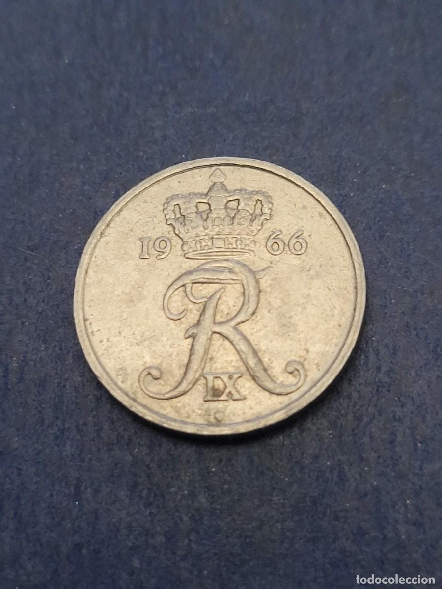 Monedas antiguas de Europa: Moneda 10 ore 1966 Dinamarca - Foto 1