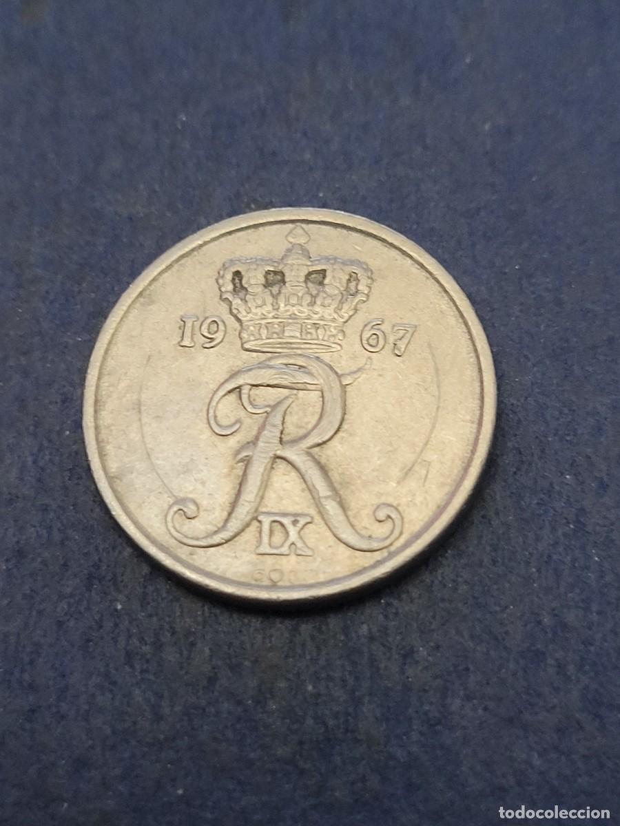 Monedas antiguas de Europa: Moneda 10 ore 1967 Dinamarca - Foto 1