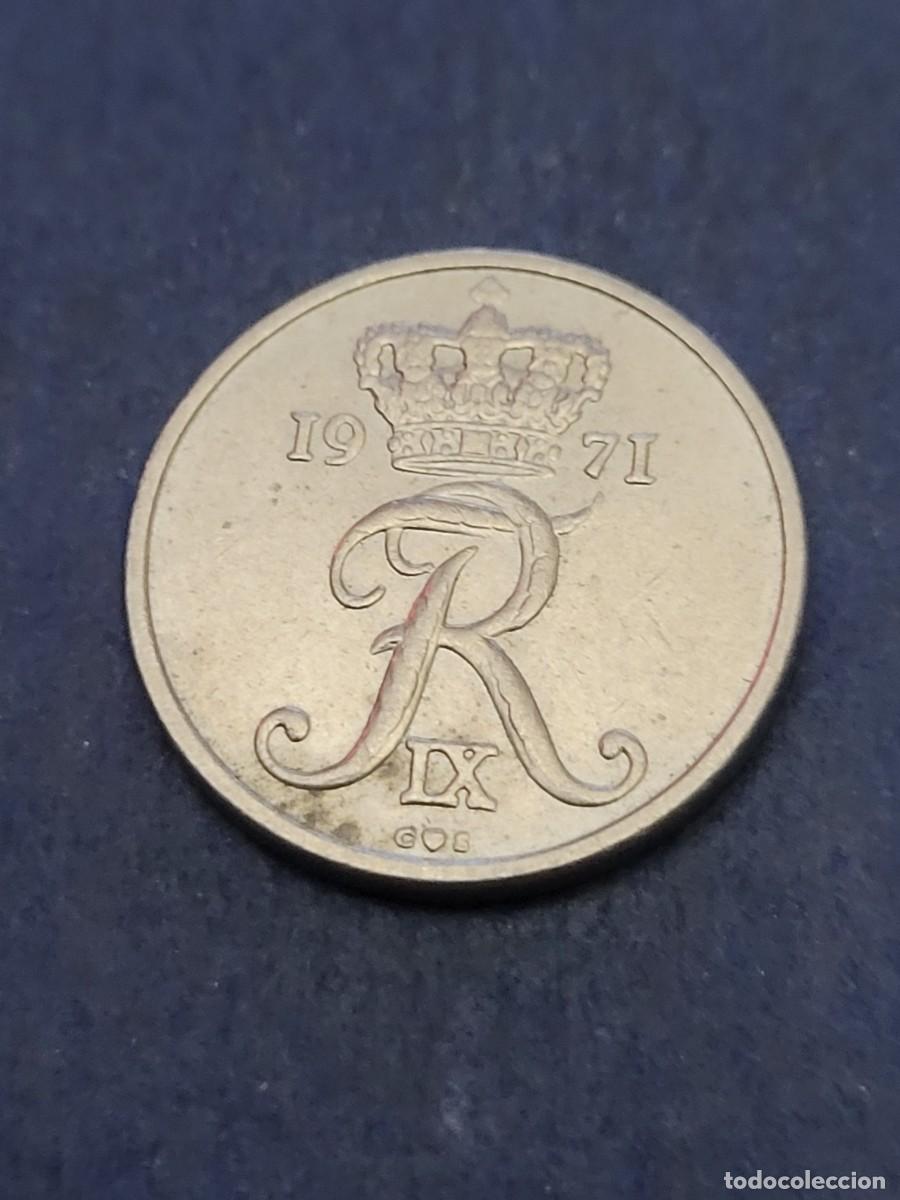 Monedas antiguas de Europa: Moneda 10 ore 1971 Dinamarca - Foto 1
