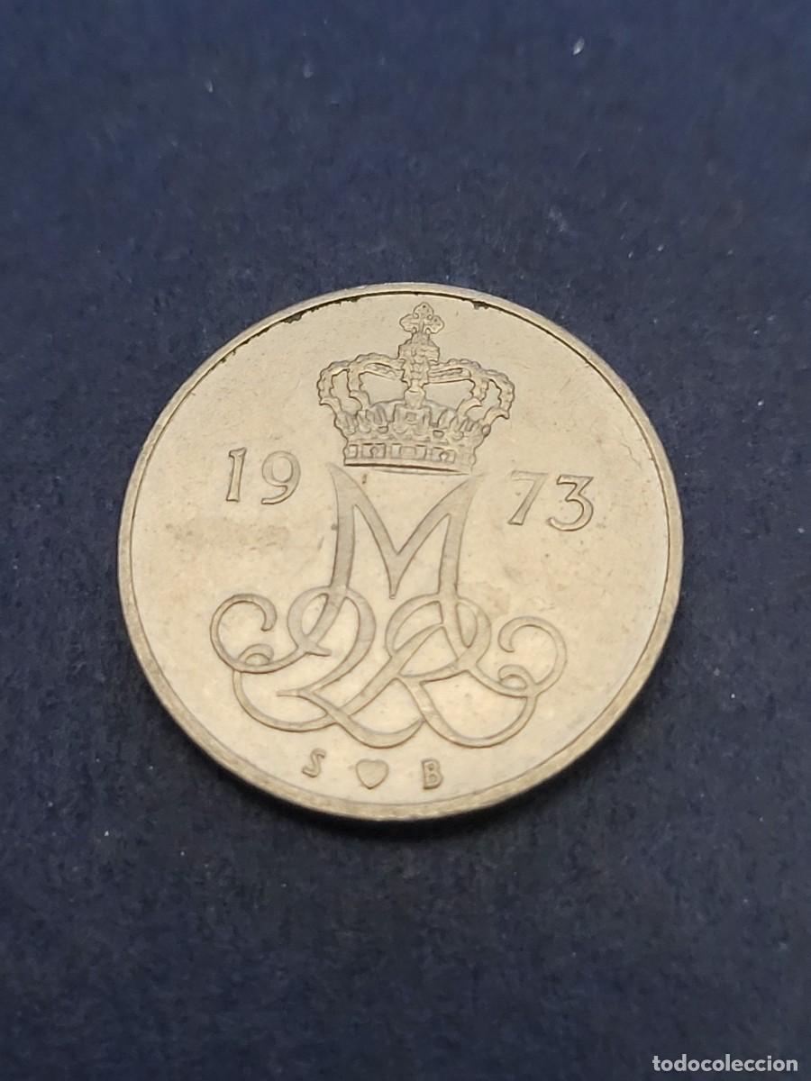Monedas antiguas de Europa: Moneda 10 ore 1973 Dinamarca - Foto 1