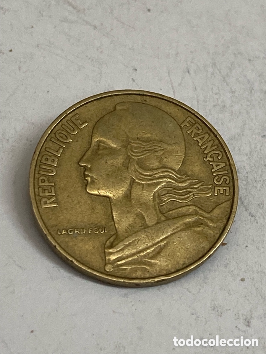 Monedas antiguas de Europa: Moneda 20 c&eacute;ntimos 1970 M41 - Foto 2