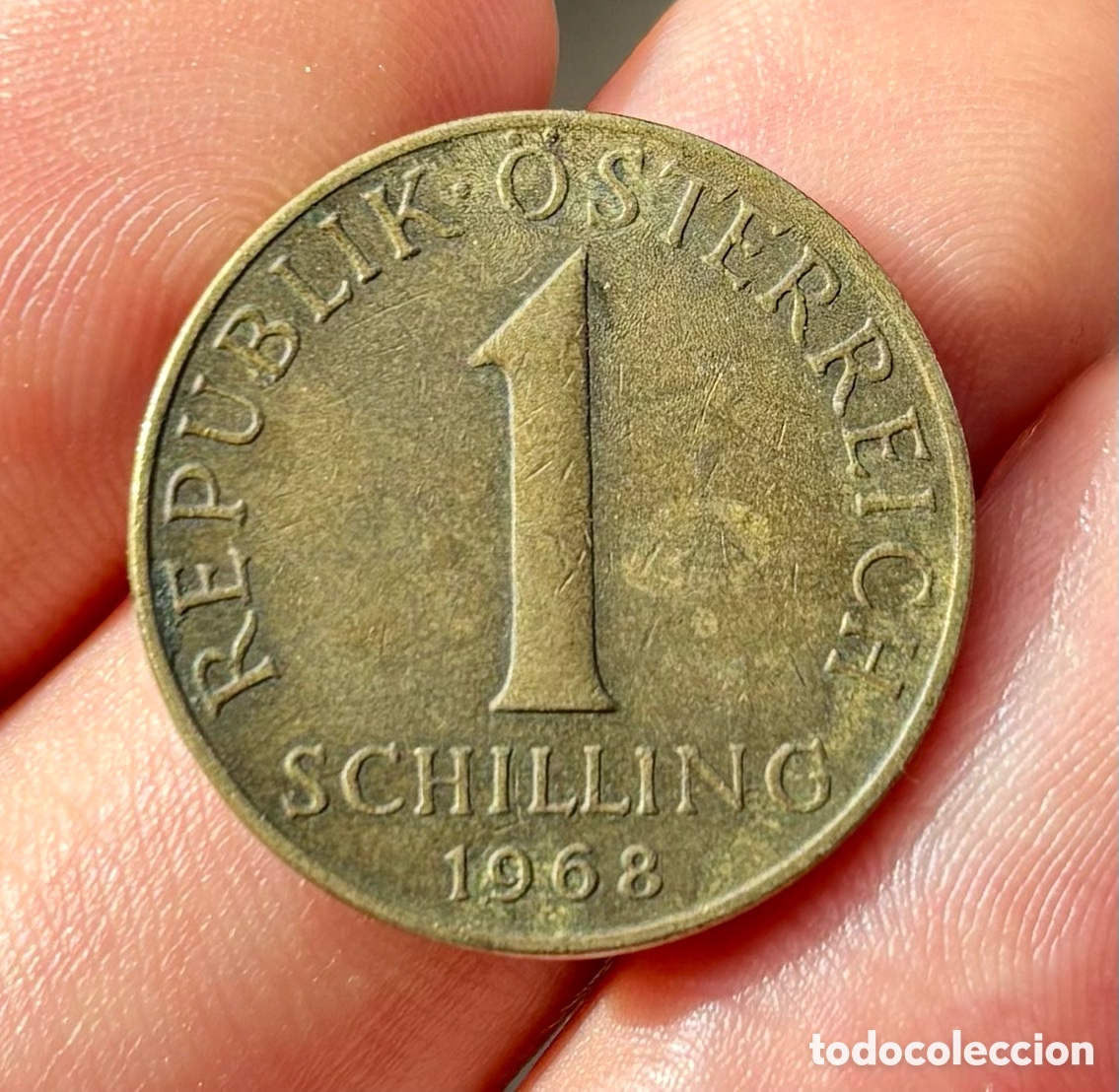 Monedas antiguas de Europa: Moneda AUSTRIA 1 Chel&iacute;n 1968. Schilling - Foto 1