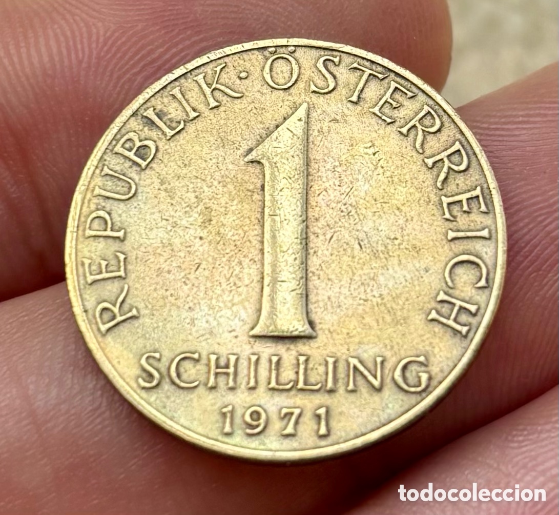Monedas antiguas de Europa: Moneda AUSTRIA 1 Chel&iacute;n 1971. Schilling - Foto 1