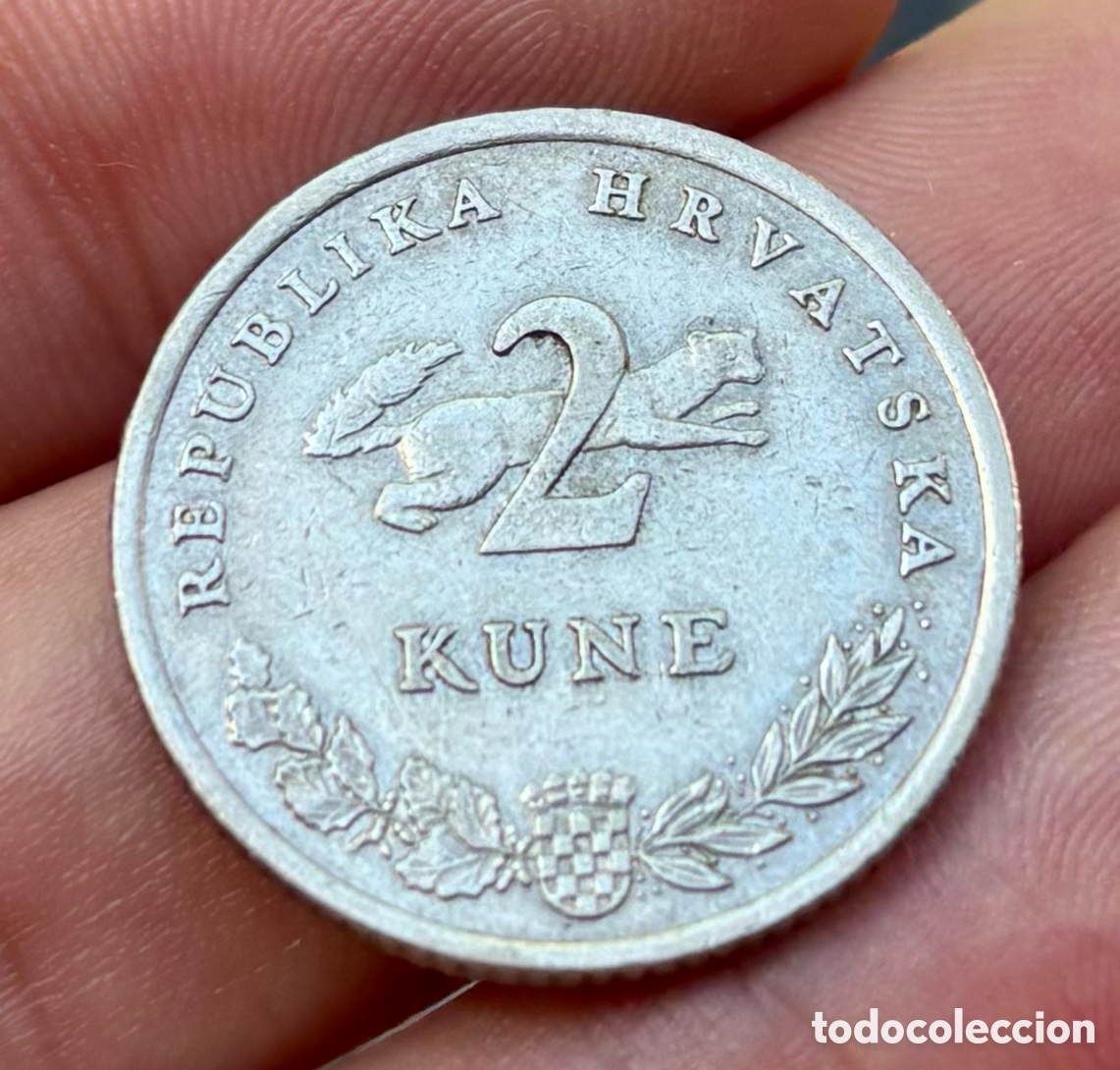 Monedas antiguas de Europa: Moneda CROACIA 2 Kuna 2003 - Foto 2