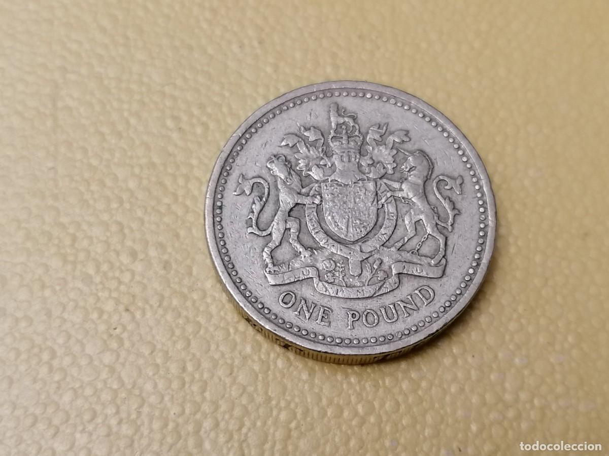 Monedas antiguas de Europa: ,Moneda, Inglaterra, 1 Libra, 1983, MBC, - Foto 2