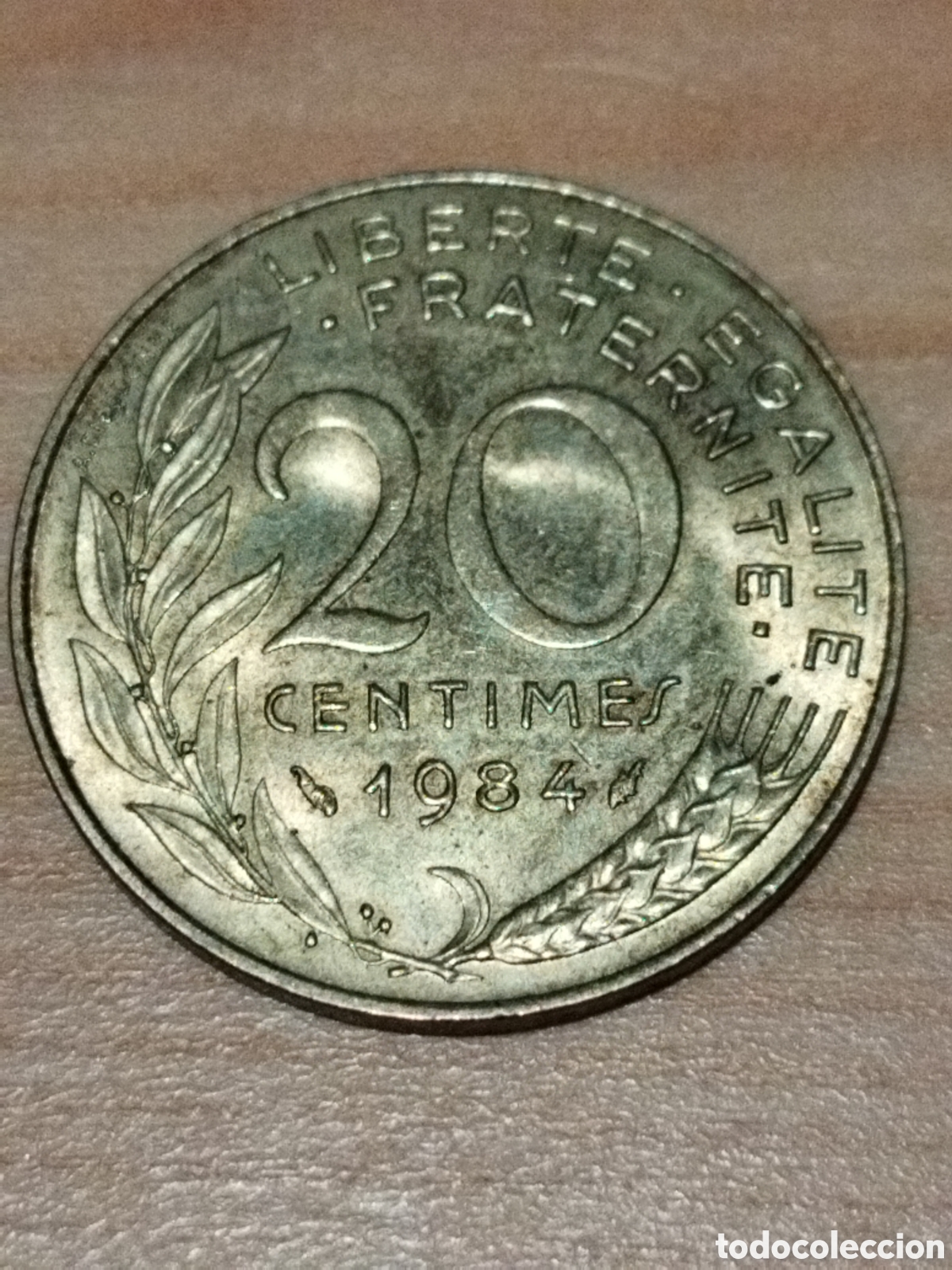 Monedas antiguas de Europa: Francia 20 c&eacute;ntimos de 1984 - Foto 1