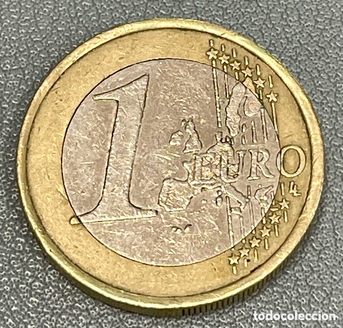 Monedas antiguas de Europa: Moneda 1 euro Francia 1999 - Foto 2