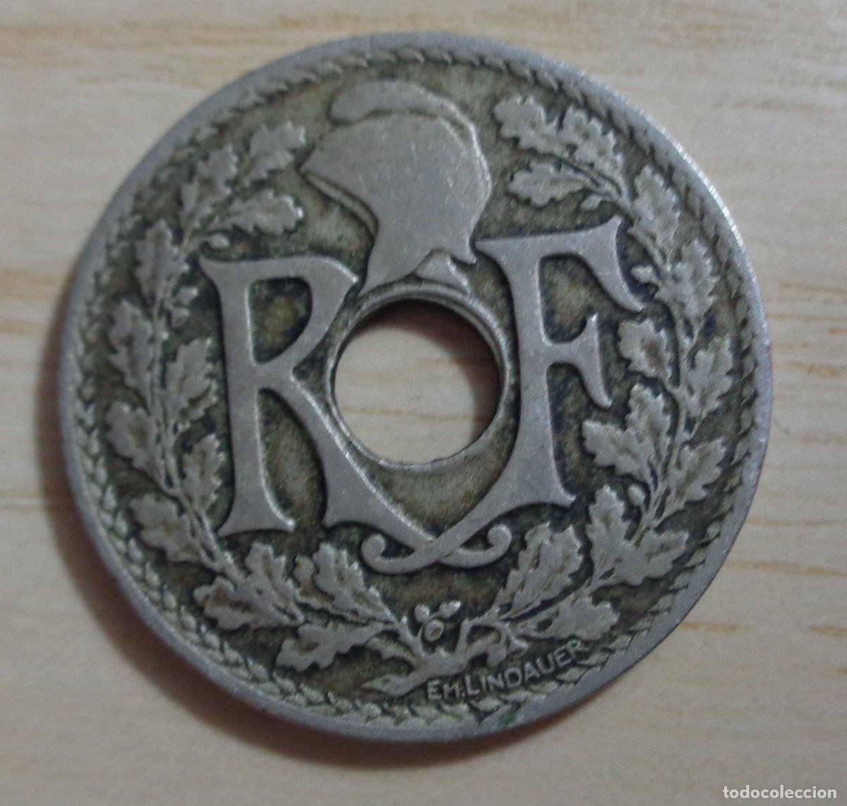 Monedas antiguas de Europa: MONEDA: 25 CENTIMOS , FRANCIA 1920 - Foto 1