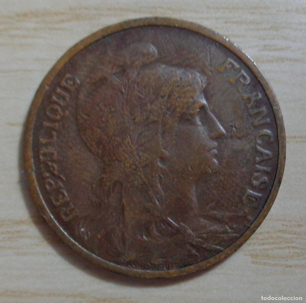 Monedas antiguas de Europa: MONEDA: 5 CENTIMOS , FRANCIA 1916 - Foto 1